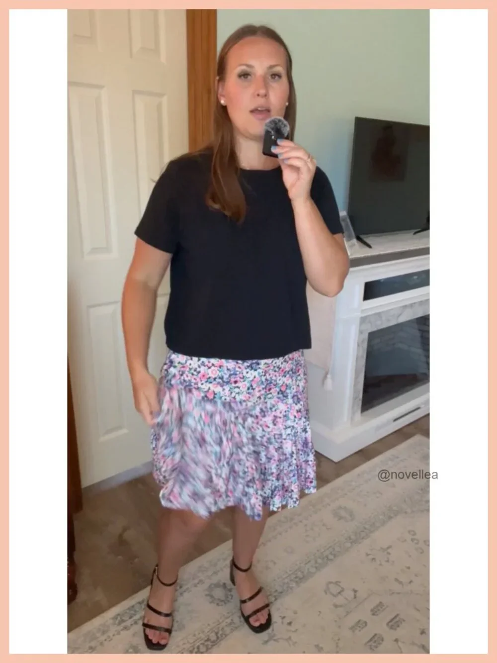 Lightweight Pleated Golf Skort with Built-in Shorts & Pockets for Athletic